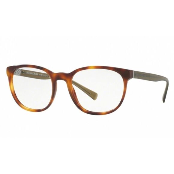 Burberry Eyeglasses Havana/Clear w/Demo Lens - Picture 3 of 3